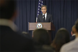 美國(guó)國(guó)務(wù)卿布林肯會(huì)見(jiàn)芯片三巨頭高管：聽(tīng)取對(duì)在中國(guó)開(kāi)展芯片業(yè)務(wù)看法